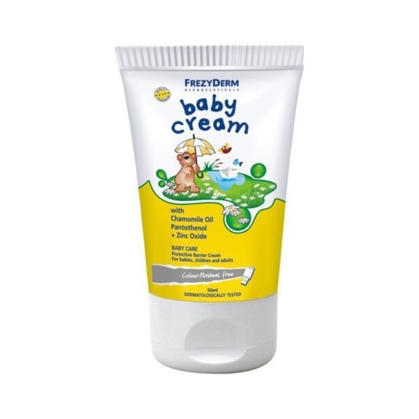 FREZYDERM Baby Cream Προστατευτική & Αδιάβροχη Κρέμα για Αλλαγή Πάνας, 50ml