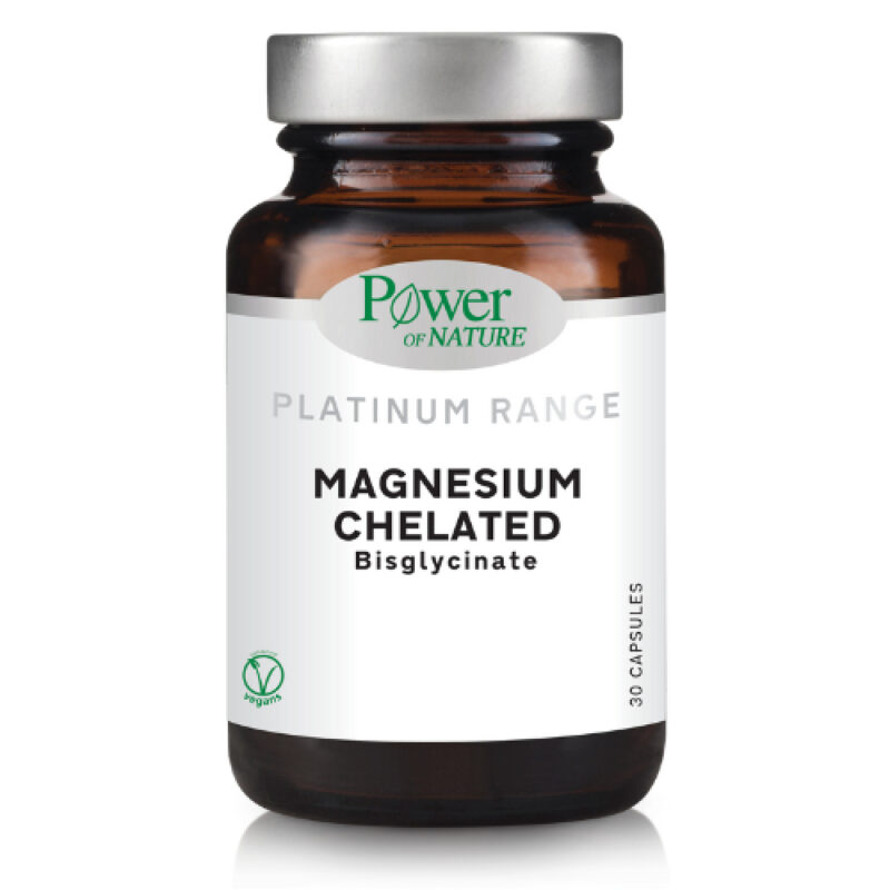 POWER HEALTH Platinum Range Magnesium Chelated Bisglycinate, 30caps - Image 1