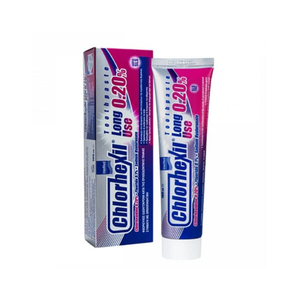 INTERMED Chlorhexil Long Use Toothpaste 0.20% Πολλαπλή Προστασία της Στοματικής Κοιλότητας, 100ml