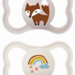 MAM Air Πιπίλα Σιλικόνης 6-16 μηνών, 2τμχ