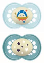 MAM Original Night Πιπίλα Σιλικόνης 16+ μηνών, 2τμχ - Image 3