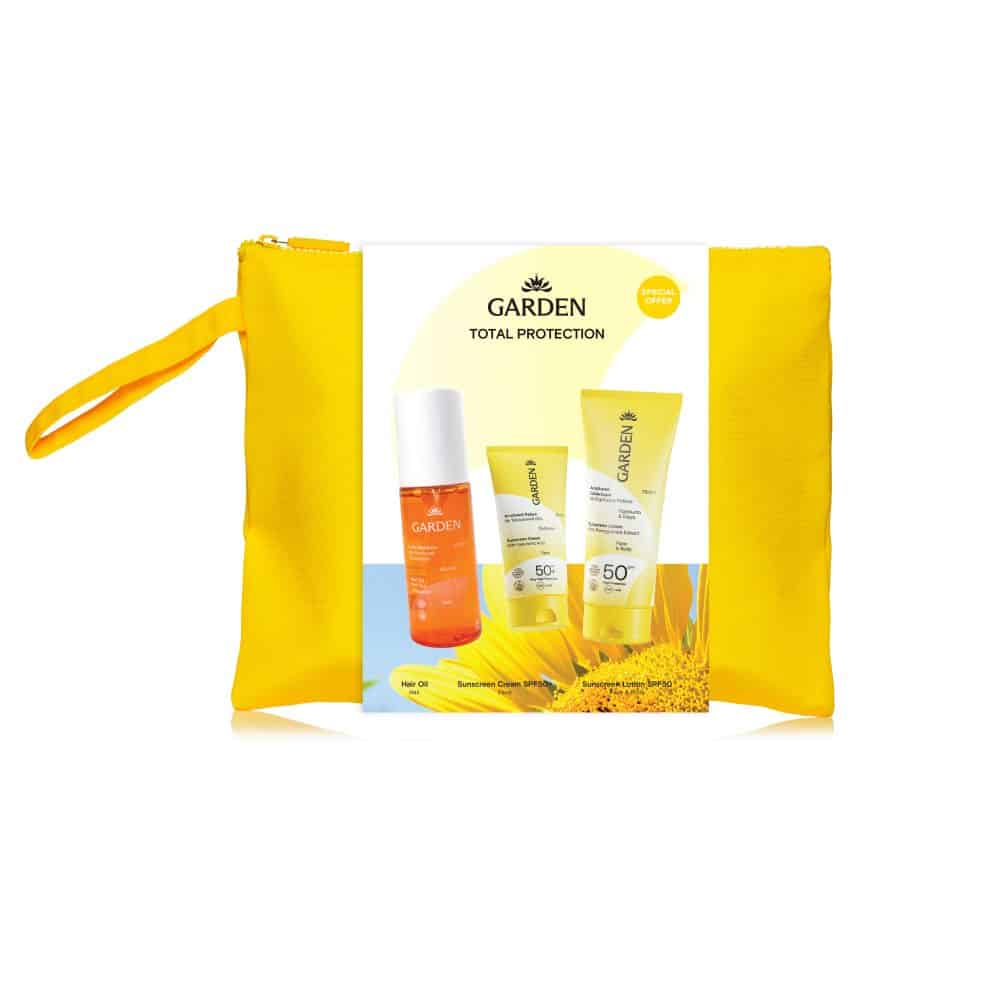 GAR0220 GARDEN Total Protection Bag Σετ Αντηλιακής Προστασίας 3 Προϊόντων & ΔΩΡΟ Νεσεσέρ, 1τμχ - Image 1