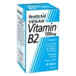 HEALTH AID Viatmin B2 100mg, 60tabs