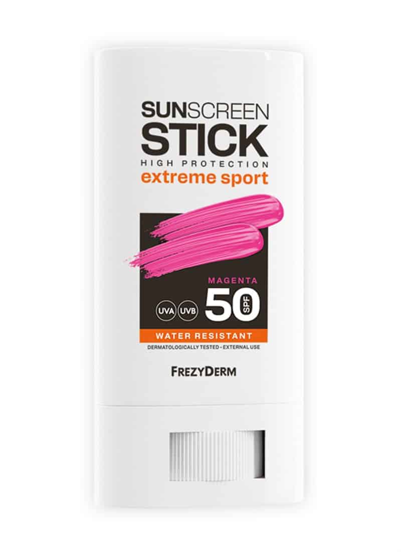 FREZY0216 FREZYDERM Sunscreen Stick Extreme Sport SPF50 Magenta Αντηλιακό Stick, 20ml - Image 1