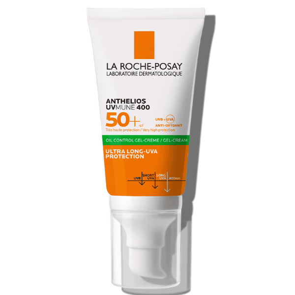 LRP0049 LA ROCHE-POSAY Anthelios UVMune 400 Oil Control Gel-Cream SPF50+, 50ml - Image 1