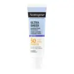 NEUTROGENA Ultra Sheer Invisible Fluid Sunscreen Age Shield SPF50 Αντηλιακό Προσώπου Κατά των Σκούρων Κηλίδων και της Γήρανσης, 50ml